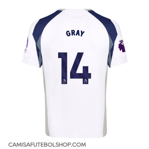 Camisa de time de futebol Tottenham Hotspur Archie Gray #14 Replicas 1º Equipamento 2025-26 Manga Curta